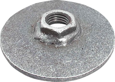 Allstar Performance Weight Jack Plates ALL56112 Plate, Steel, 5 in. Outside Diameter, 1 in.-8 Center Thread, Each