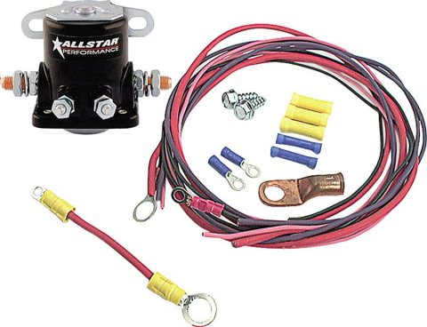 Allstar Performance Solenoid and Wiring Kits ALL76202 Starter Solenoid, Ford Style, Kit