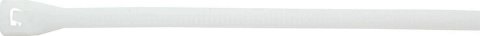 Allstar Performance Nylon Tie Wraps ALL14133 Zip Ties, Wire Ties, Nylon, Natural, 7.250 in. Length, Set of 100