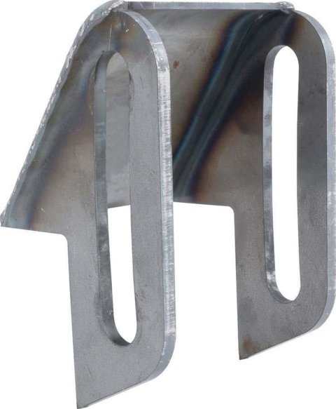 Allstar Performance Trailing Arm Brackets ALL60042 Bracket, Steel, Natural, 3/4 in. Slot, Each