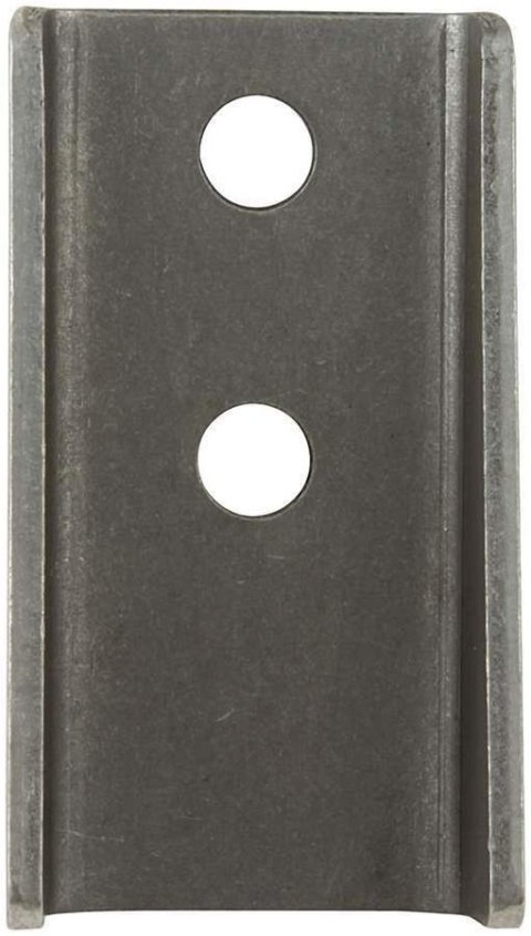 Allstar Performance Fuel Cell Mounting Brackets ALL60061 Bracket, Steel, Natural, 0.125 in. Thick, 1.75 in. Width, 3 in. Length, Each