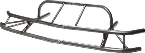 Allstar Performance Dirt Late Model Front Bumpers ALL22394 Bumper, Mastersbilt, Front, 2-piece, Tube Style, Steel, Natural, 33 in. Center To Center, Each
