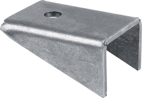 Allstar Performance Weld-On Chassis Tabs ALL60068 Tabs, Gusseted, Steel, 3/16 in. Thick, 3 3/4 in. Length, 2 1/4 in. Width, 1/2 in. Hole, Each