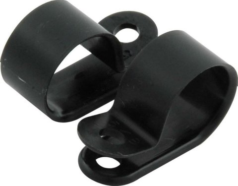 Allstar Performance Nylon Line Clamps ALL18314-50 Hose Mounting Clamps, Nylon, One 5/8 in. Diameter Hole, Set of 50