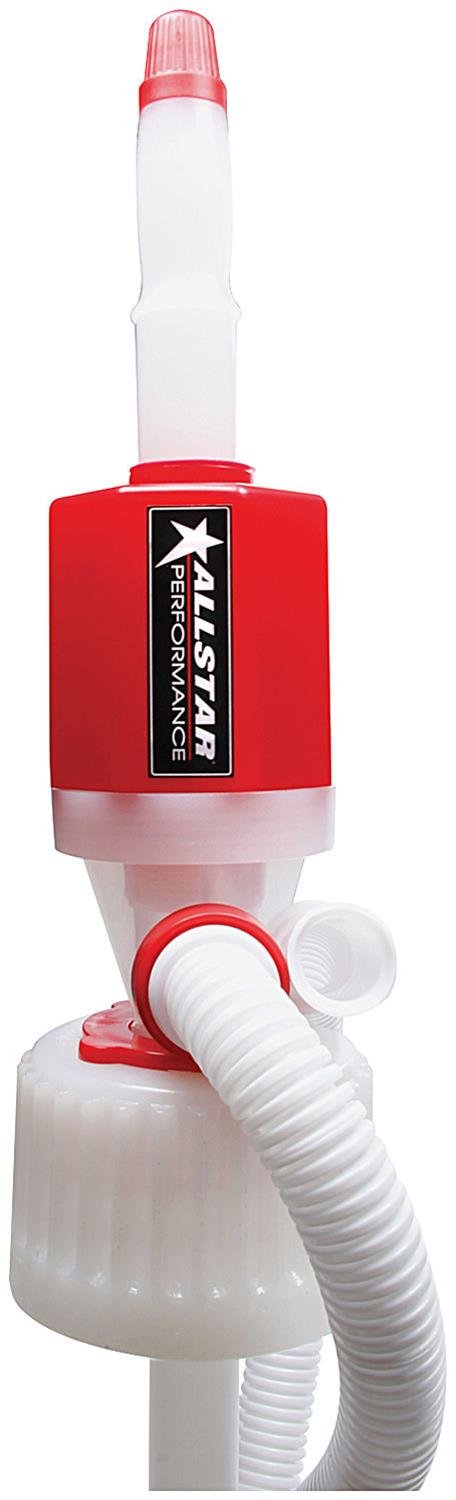 Allstar Performance Utility Jug Components ALL40117 Add a pump to your utility jug. Available as a Cap/Pump combo or just the cap if you already have a pump. Alls