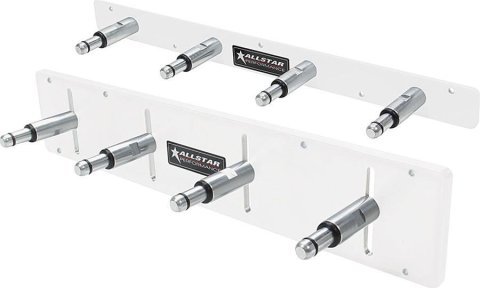 Allstar Performance Shock Racks ALL12211 shock rack holds four shocks with 2.5 in springs and easily mounts to trailer or shop wall