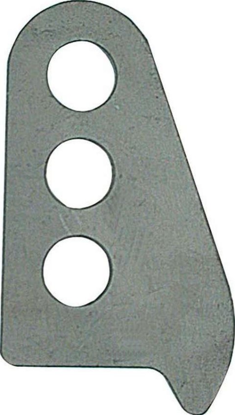 Allstar Performance Ford 9 in. Upper Link Brackets ALL60160 Bracket, Steel, Natural, Three 1.000 Diameter Holes, Each