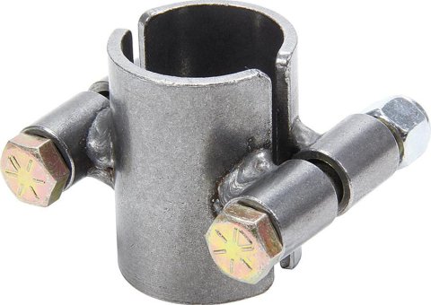 Allstar Performance Roll Bar Tube Clamps ALL14481 Clamps, Clamps, 1.25 in. Tube, 2.00 in. Diameter, 3/8 in. Grade 8 Bolts, Nyloc Nuts, Steel, Natural, Each
