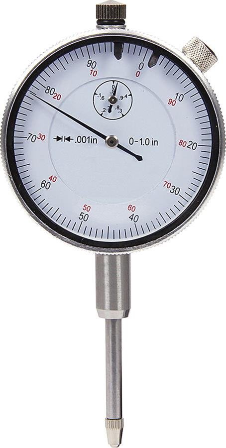 Allstar Performance Dial Indicators ALL96415 Indicator, 0-1 in. Travel Range, 0.001 in. Increments, Each