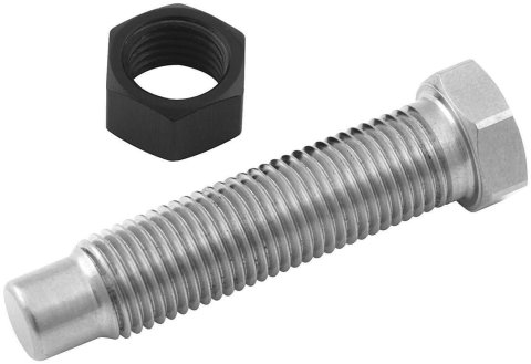 Allstar Performance Torsion Stop Bolts ALL55027 Titanium Bolt With Nut 9/16 in Head