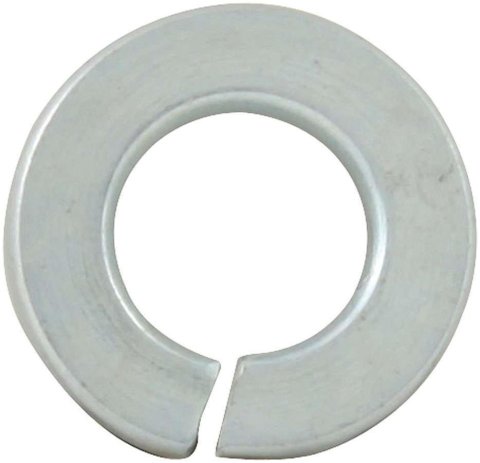 Allstar Performance Lock Washers ALL16120-25 Washers, Split Lock, Steel, Zinc Finish, 0.250 in. I.D., Set of 25