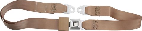 Allstar Performance Seat Belts ALL98113 Belt, Lap Belt Type, Tan, Non-retractable, Each