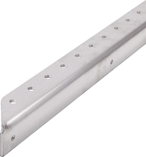 Allstar Performance Aluminum Angled Stock ALL23135-5 Fabrication Component, Stock, Aluminum, Natural, 1 in. Width, 1 in. Height, 30 in. Length, Set of 5