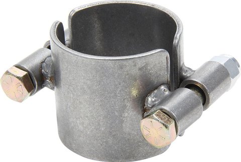 Allstar Performance Roll Bar Tube Clamps ALL14486 Clamps, Clamps, 2.00 in. Tube, 2.00 in. Diameter, 3/8 in. Grade 8 Bolts, Nyloc Nuts, Steel, Natural, Each