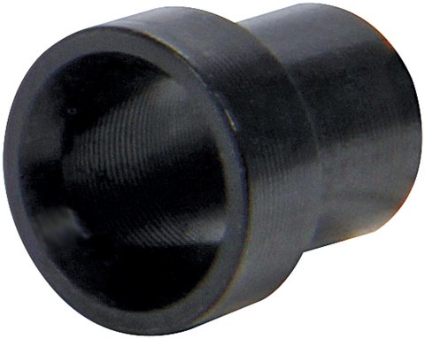 Allstar Performance Tube Sleeves ALL50331 Sleeves, Aluminum, Black Anodized, -4 AN, Pair