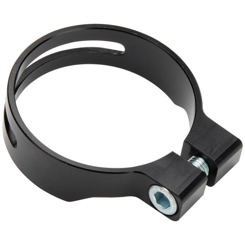 Allstar Performance Billet Aluminum Hose Clamps ALL18326 Clamps, Clamps, Aluminum, Black, Each