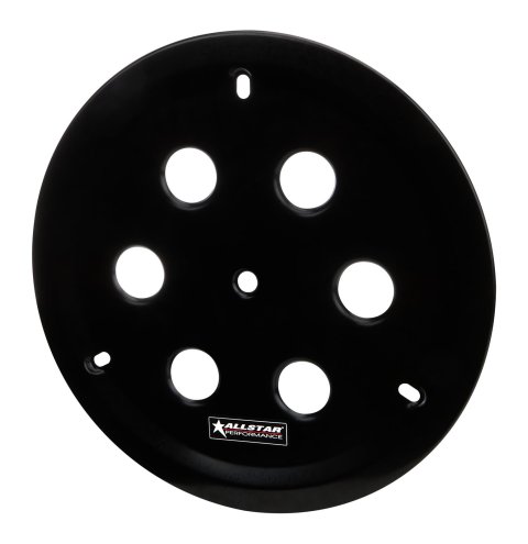 Allstar Performance Wheel Covers ALL44143 Aluminum Cover Weld Style Multi-Hole Black
