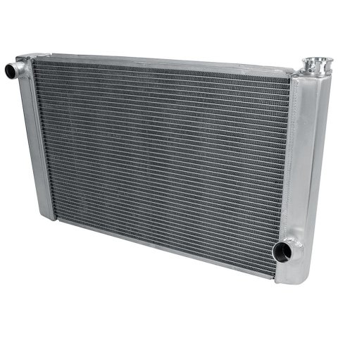 Allstar Performance Aluminum Radiators ALL30016 Radiator, Aluminum, Natural, 31 in. Wide, 19 in. High, GM, Each