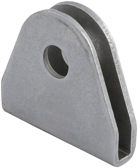 Allstar Performance Chassis Tabs ALL60031 Seat Belt Bracket, Double Sheer, Steel, Weld-On, Each