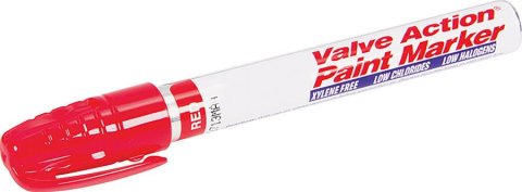 Allstar Performance Tire Paint Markers ALL12053 Marker, Red, Each