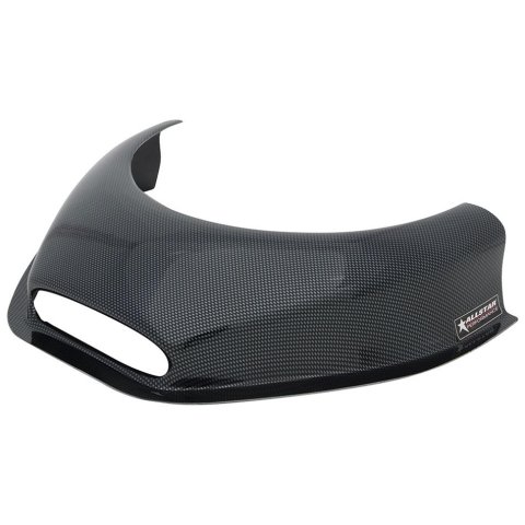 Allstar Performance Hood Scoops ALL23233 Scoop, Plastic, Black/Gray, Carbon Fiber Look, 3.50 in. Height, 19.50 in. Width, 12.75 in. Length, Each