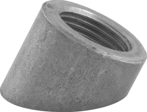Allstar Performance O2 Sensor Bungs ALL34152 Fitting, Bung, Weld-In, Oxygen Sensor, Steel, 18mm x 1.5, Angled, Each