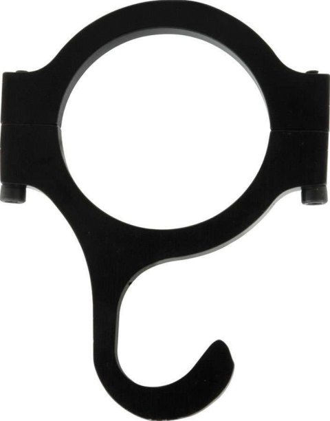 Allstar Performance Helmet Hooks ALL10229 Hook, Aluminum, Black Anodized, Clamp-On, 1 3/4 in. Tubing, Each