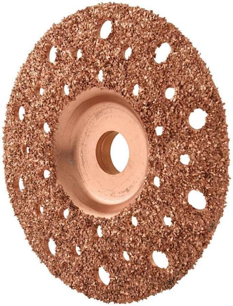 Allstar Performance Tire Grinding Discs ALL44181 Disc, 4.00 in. Diameter, 5/8 in. Arbor, 23 Grit, Steel Carbide, Gold, Each
