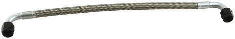 Allstar Performance Sprint Power Steering Supply Lines ALL48261 Steering, Braided Stainless Steel, -6 AN, Natural, 13.5 in. Length, Each