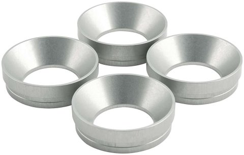 Allstar Performance Carburetor Restrictor Plate Inserts ALL26183 Base Insert, 1.100 in Diameter, 1/2 in Tall, Set of 4