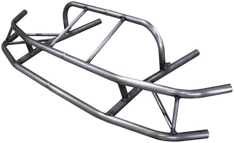 Allstar Performance Universal Front Bumper Kits ALL22393 Bumper, Front, Tube Style, Steel, Natural, Kit