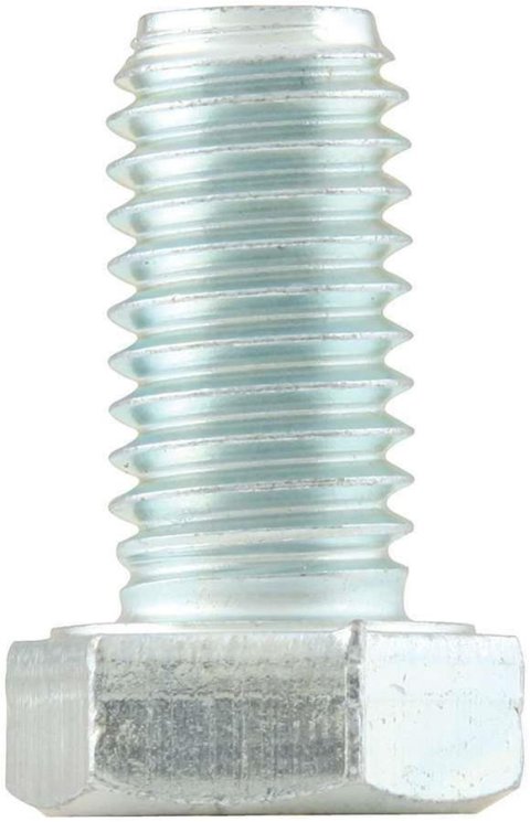 Allstar Performance Grade 5 Bolts ALL16282 Bolt, 5, Hex Head, Steel, Zinc Plated, 1/2 in.-13 Thread, 1.000 in. Underhead Length, Set of 10