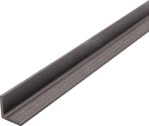 Allstar Performance Steel Angled Stock ALL22156-4 Fabrication Component, Stock, Mild Steel, Natural, 1 in. Width, 1 in. Height, 4 ft. Length, Each