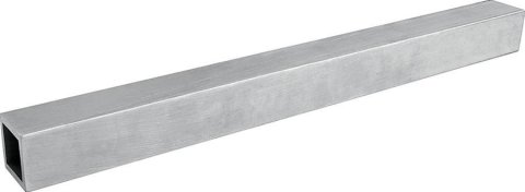 Allstar Performance Tubing ALL22256-4 Tubing, Aluminum, Natural, 3/4 in. Square, 4 ft. Length, .125 wall thickness,6063-T5, Each