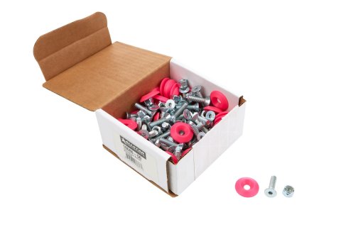 Allstar Performance Countersunk Bolt Kits ALL18686-50 Hardware, Kit Pink 50pk