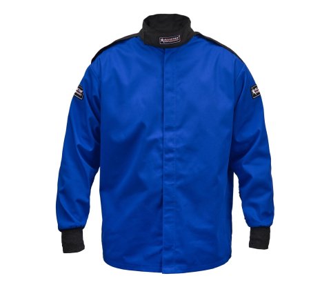 Allstar Performance Single-Layer Driving Jackets ALL931122 Jacket, SFI 3.2A/1, Single Layer, Pyrovatex, Blue, Medium, Each