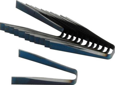 Allstar Performance Replacement Tire Groover Blades ALL10274 Blades, #8 Flat, Set of 12