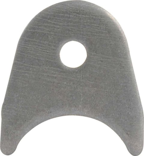 Allstar Performance Chassis Tabs ALL60010 Tabs, Mild Steel, 0.125 in. Thick, 1.50 in. Tall, 0.250 in, Hole, Set of 4