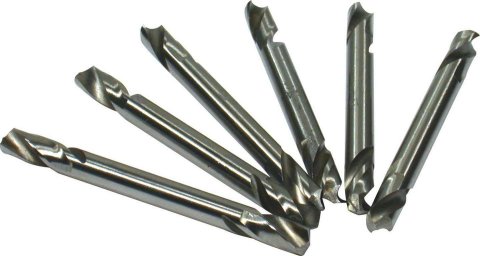 Allstar Performance Double-Ended Drill Bits ALL18204 Bit, Double-Ended, High Speed Steel, Titanium Nitride, 3/16 in. Diameter, Set of 6