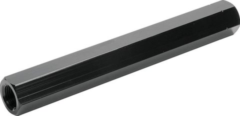 Allstar Performance Aluminum Suspension Tubes ALL56607 Threaded Tube, Tube, Hex, 5/8-18 in. Thread, Aluminum, Black Anodized, 7.0 in. Length, Each