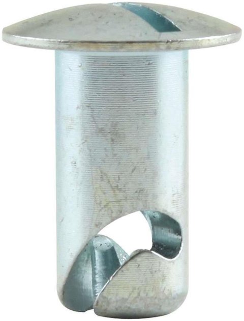 Allstar Performance Oval Head Button Fasteners ALL19214 Quick Fasteners, Fastener Head, Steel, Cadmium Plated, Slotted, 0.500 in., Set of 10