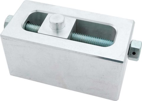 Allstar Performance Adjustable Lowering Blocks ALL56138 Block, Aluminum, 2.50 in. Drop, 2.50 in. Wide, Rear, Adjustable, Each