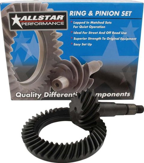 Allstar Performance Ring and Pinion Gear Sets ALL70128 GM 8.5/8.6 in. 4.56 Gears Gear, Pinion, 4.56:1 Ratio, in., Set