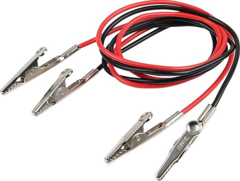 Allstar Performance Electrical Test Leads and Probes ALL76216 30 in long test leads are color coded red black. Clips are 5 amp rated.
