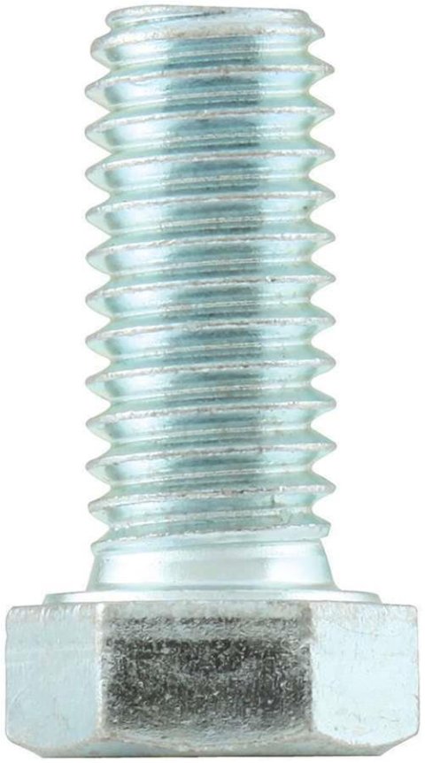 Allstar Performance Grade 5 Bolts ALL16262 Bolt, 5, Hex Head, Steel, Zinc Plated, 7/16 in.-14 Thread, 1.000 in. Underhead Length, Set of 10