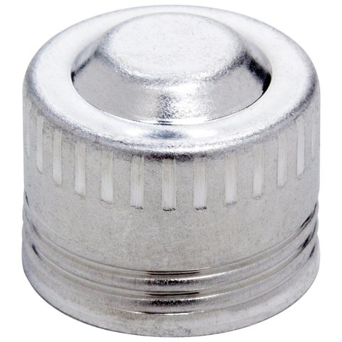 Allstar Performance AN Cap Fittings ALL50824-50 Caps, Aluminum, Natural, -8 Female, Set of 50