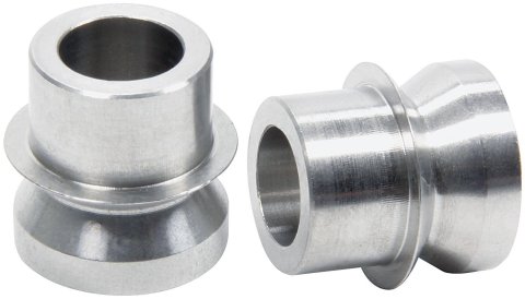 Allstar Performance High-Misalignment Rod End Bushings ALL18785 High Misalignment Bushings, 30 Degree, 1/2 in. I.D., 3/4 in. O.D., 0.465 in. Length, Stainless Steel, Pair