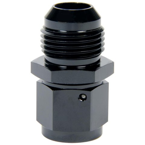 Allstar Performance AN Flare Adapter Fittings ALL49750 Fitting, Adapter, Reducer, Aluminum, Black Anodized, Straight, -3 AN, -4 AN, Male Threads, Each