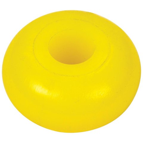 Allstar Performance Roller Skate Wheel Shock Bump Stops ALL64514 Stops, 70 Durometer, Yellow, 1.00 in. Thickness, Each