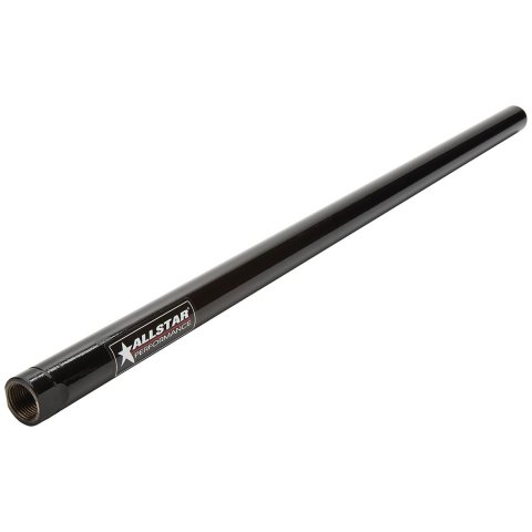 Allstar Performance Steel Suspension Tubes ALL57474 Threaded Tube, Tube, Heavy-Duty, Smooth, 3/4-16 in. Thread, Steel, Black Powdercoated, 20.0 in. Length, Each